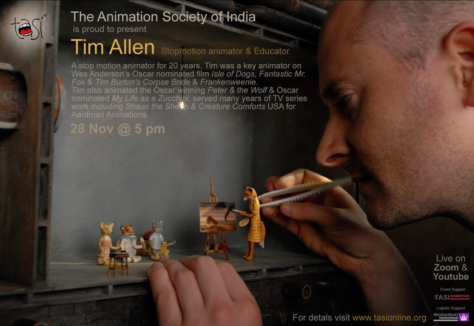 Interview with The Animation Society of India | Tim Allen Animation